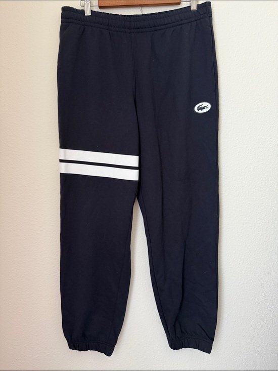 Lacoste Other - Lacoste Men's Bold Stripes Fleece Joggers